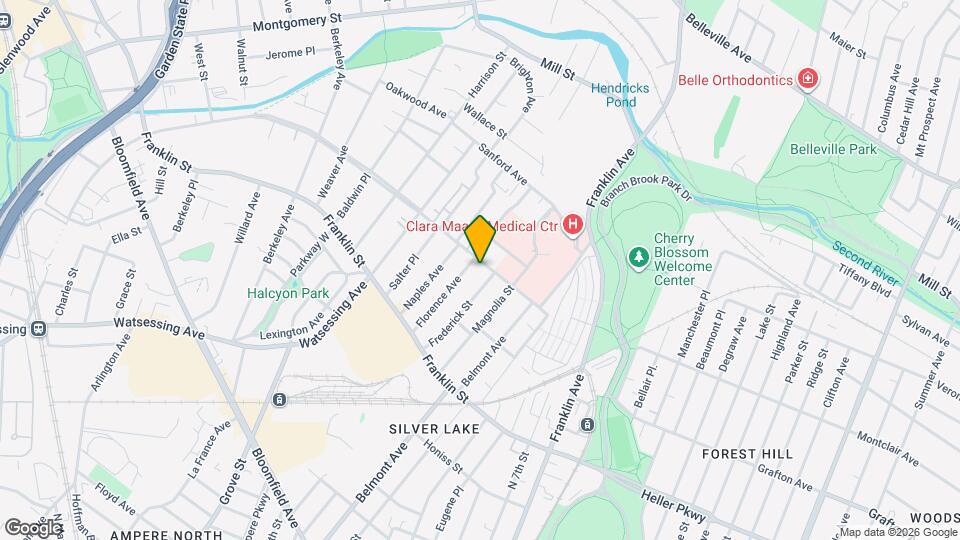 73 Newark Ave Map and Location Details