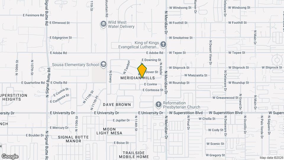 11425 E Decatur St Mapa y Detalles de la Ubicación