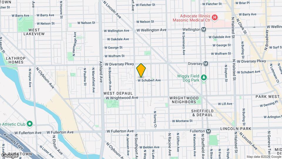2700 N Wayne Ave Map and Location Details