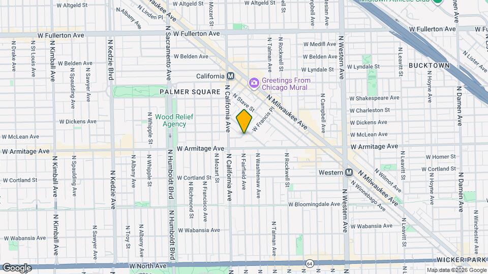 2759-2761 W Francis Pl Map and Location Details