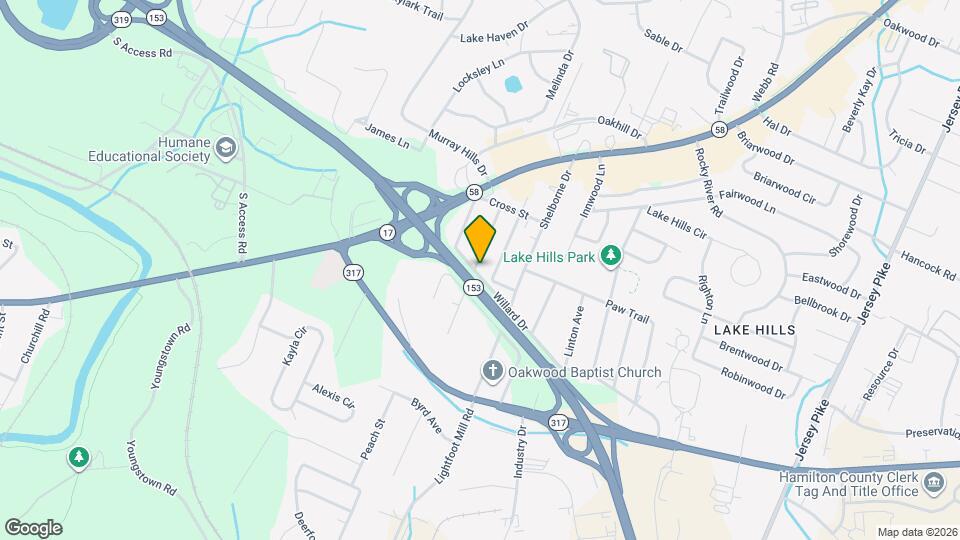 4200 Wilkesview Dr Map and Location Details