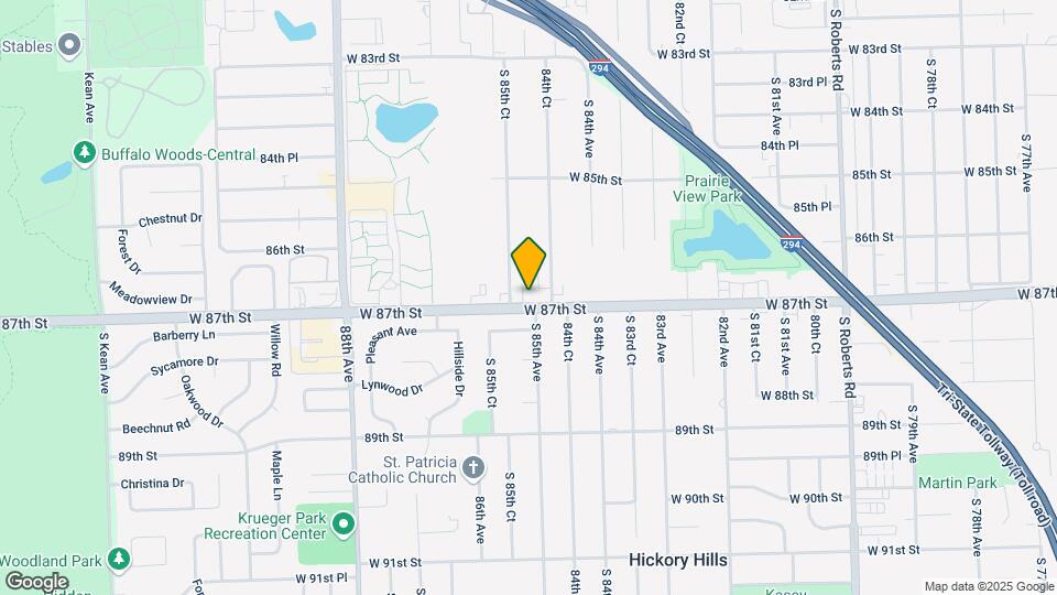 8500 W 87th St Map and Location Details