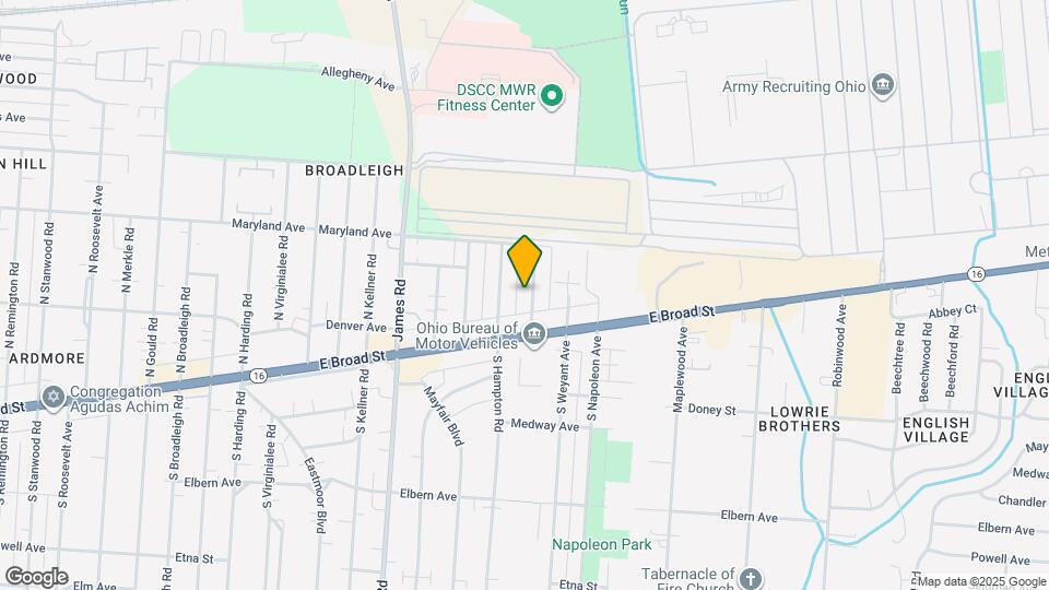 51-53-53 N Waverly St Mapa y Detalles de la Ubicación