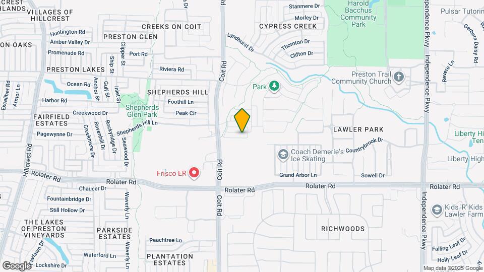12983 Cabana Dr Map and Location Details
