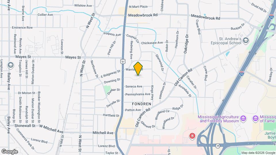 562 Woodland Hills Pl Map and Location Details