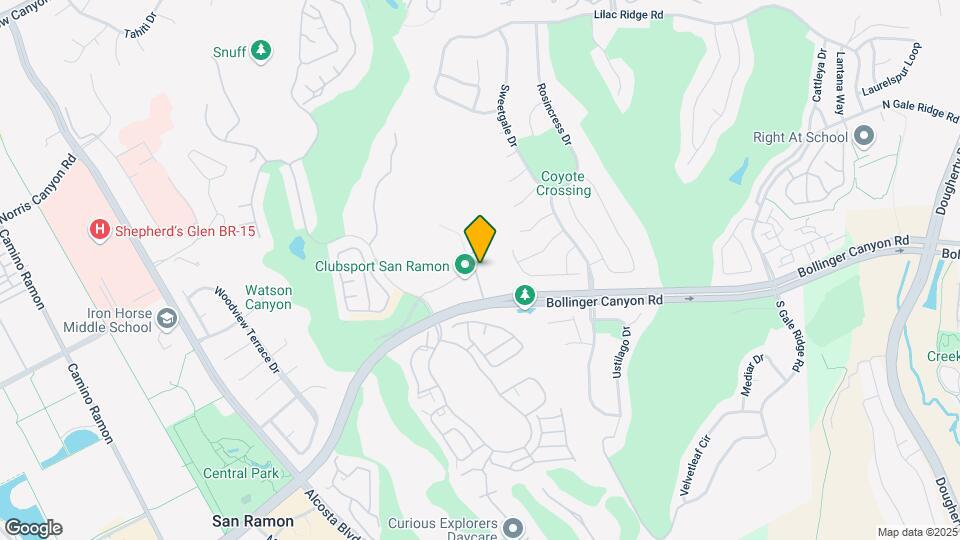 470 Bollinger Canyon Ln, Unit Apt 279 Map and Location Details