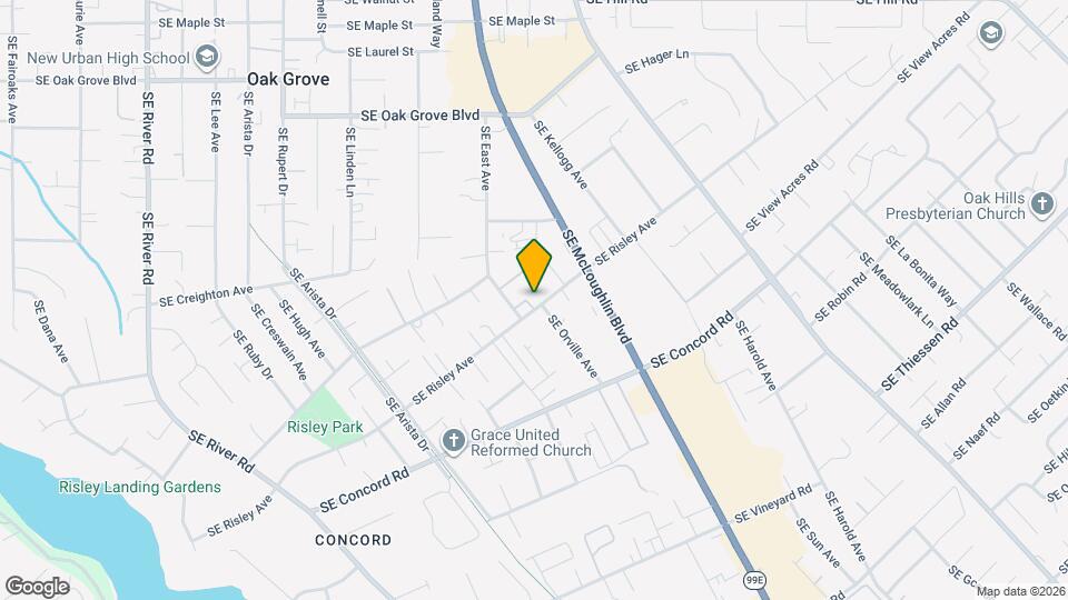 3247 SE Risley Ave Map and Location Details