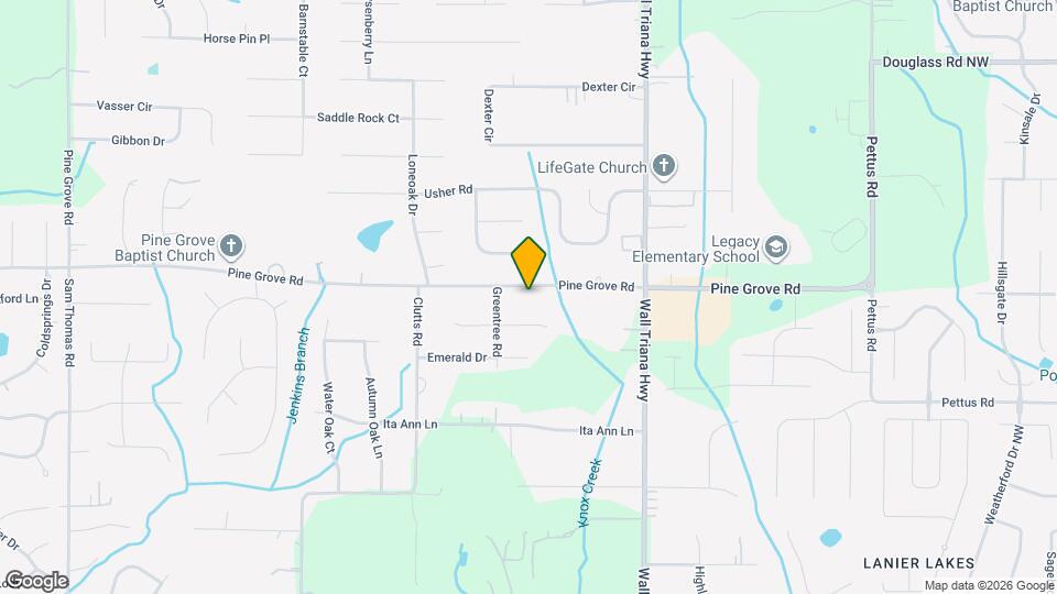 438 Pine Grove Rd Mapa y Detalles de la Ubicación