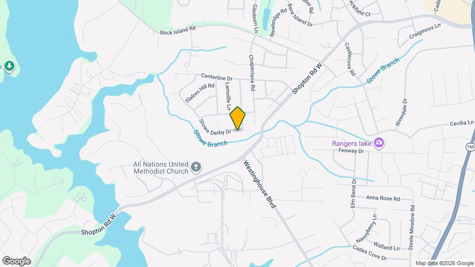 5103 Stowe Derby Dr Map and Location Details