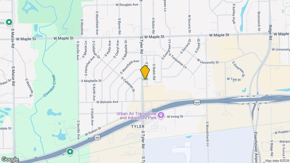 543 S Paula Ave Map and Location Details