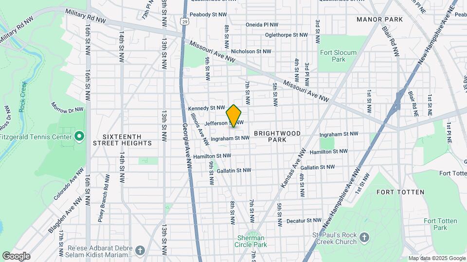 5311 8th St NW Map and Location Details