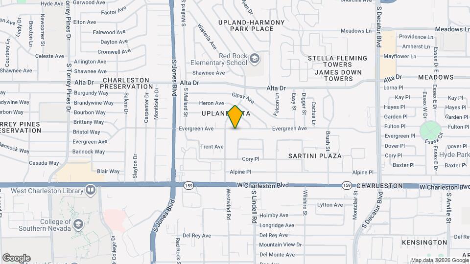5617 Evergreen Ave Mapa y Detalles de la Ubicación