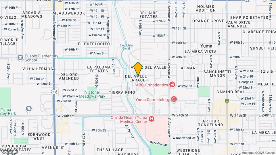 2136 S 14th Ave Map and Location Details
