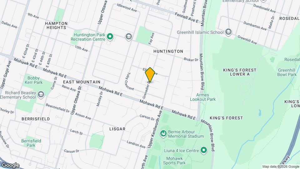 71 Grenadier Dr Map and Location Details