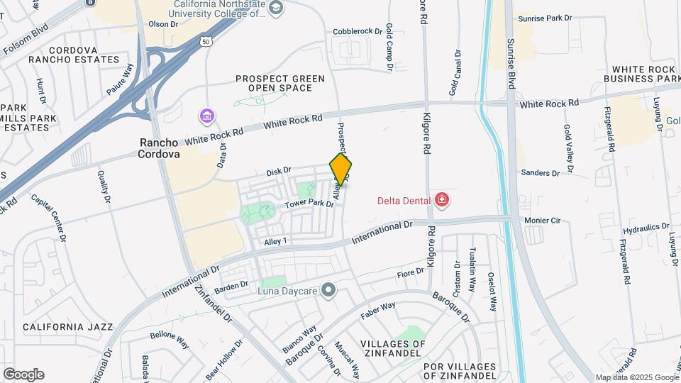 3220 Prospect Park Dr Map and Location Details