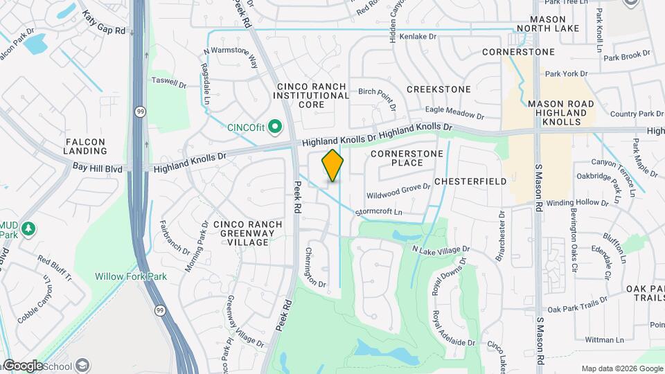 1719 Cantigny Ln Map and Location Details