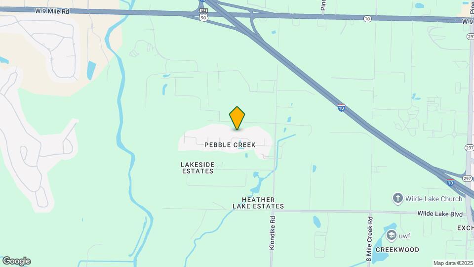 4626 Pebble Creek Dr Map and Location Details