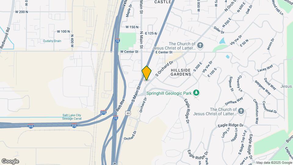 172 S Orchard Dr Map and Location Details