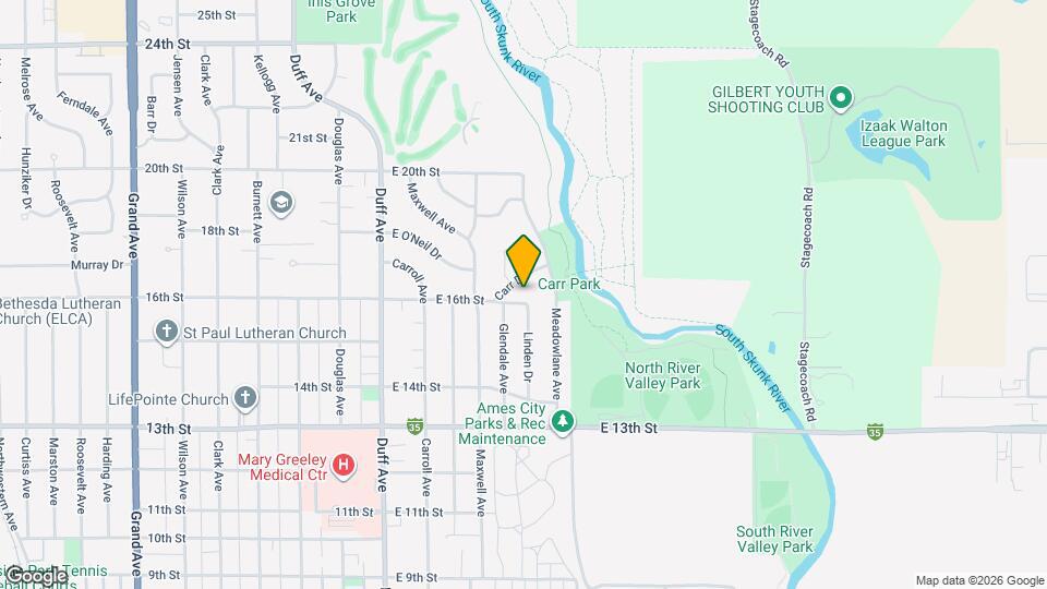 603 E 16th St Mapa y Detalles de la Ubicación