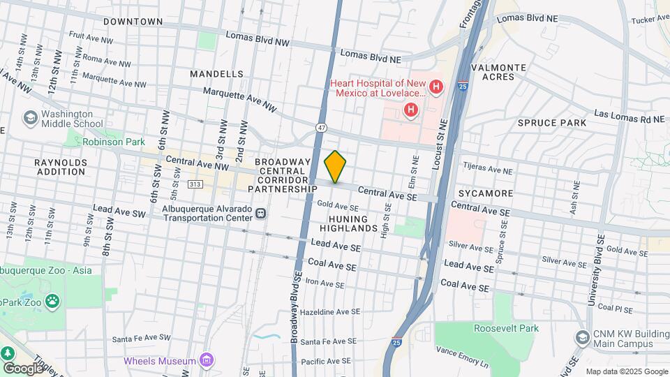 400 Central Ave SE Map and Location Details