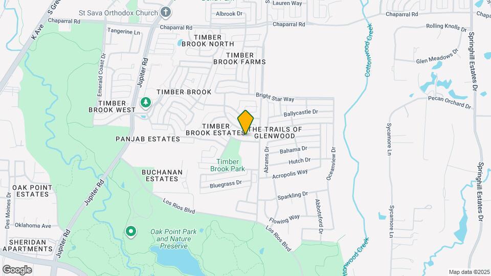 3421 Marsalis Ln Map and Location Details