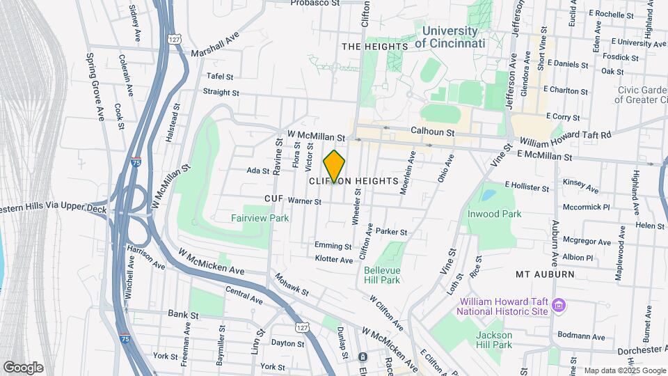2316 Chickasaw St Map and Location Details