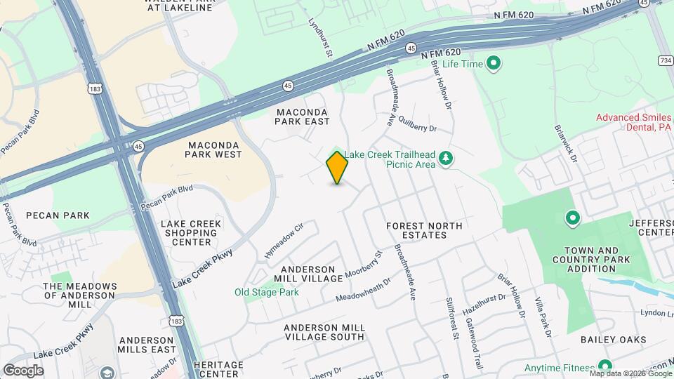 13303 Lyndhurst St Mapa y Detalles de la Ubicación