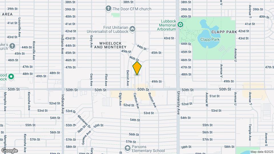 4801 Canton Ave Map and Location Details