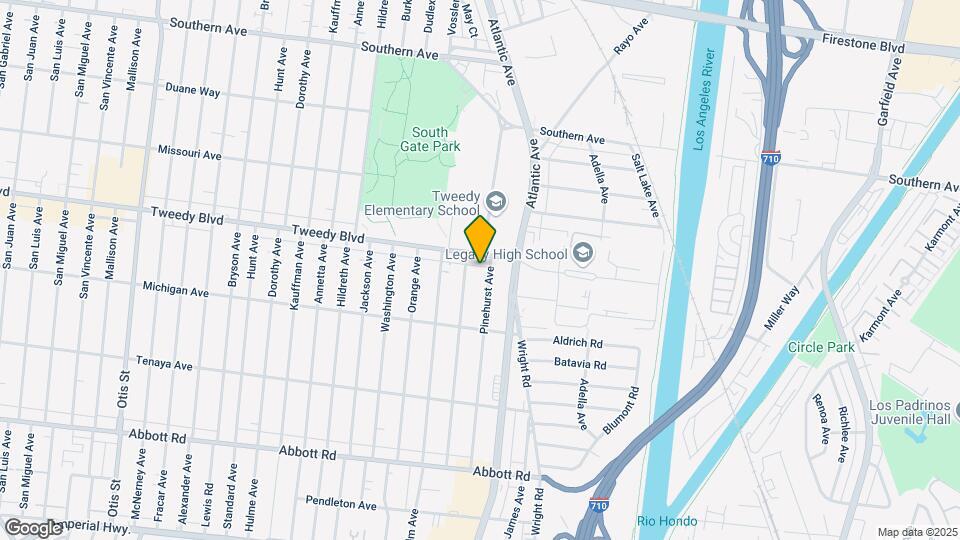 9925 Pinehurst Ave, Unit C Map and Location Details