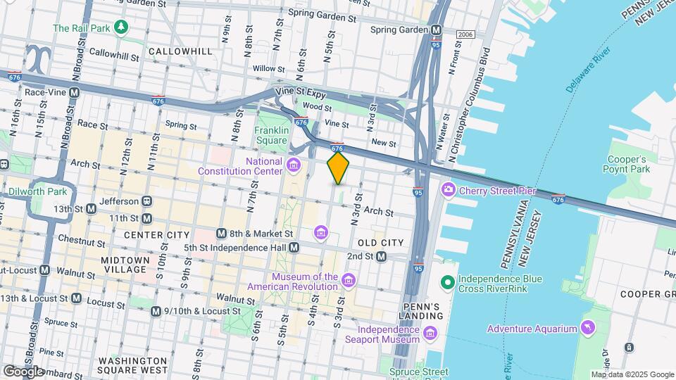 125-127 N 4th St Map and Location Details