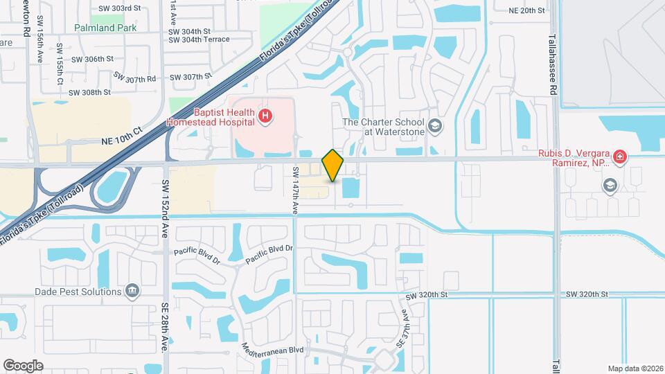 580 NE 33rd Terrace Map and Location Details