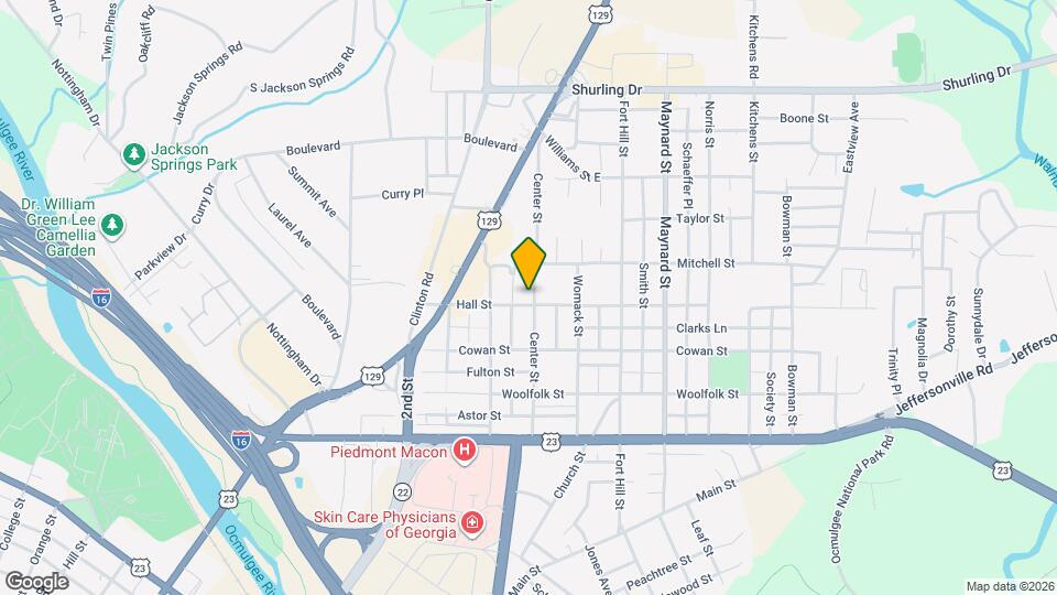 490 Hall St Map and Location Details