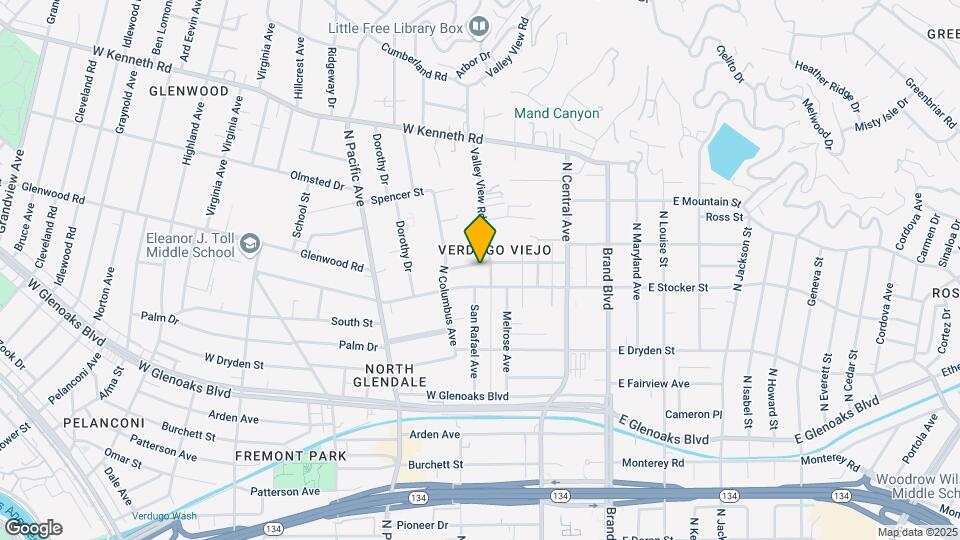 328 W Loraine St Map and Location Details