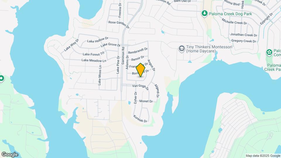 1413 Rousseau Dr Map and Location Details