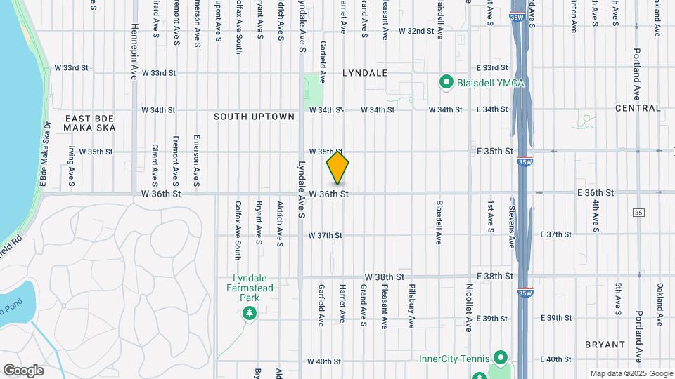 3552 Harriet Ave Map and Location Details