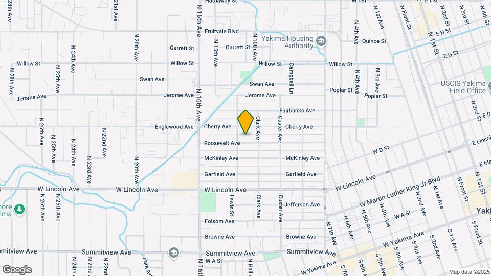 1411 Roosevelt Ave Map and Location Details