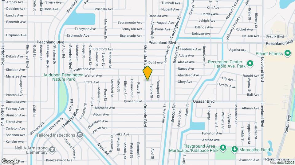 1182 Orlando Blvd Map and Location Details