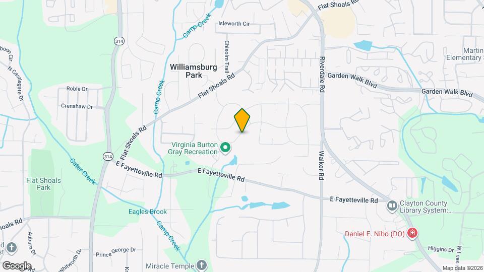 1410 Willow Dr Map and Location Details