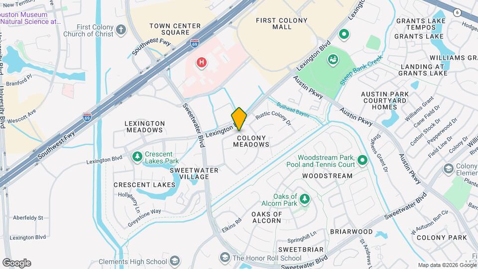 16907 Ascot Meadow Dr Map and Location Details