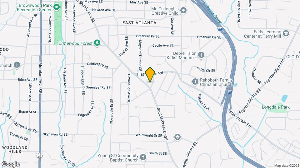 901 Winfield Ave SE Map and Location Details