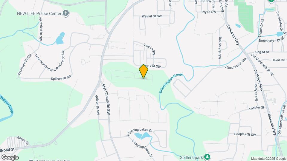 7642 Saffron Ave Map and Location Details