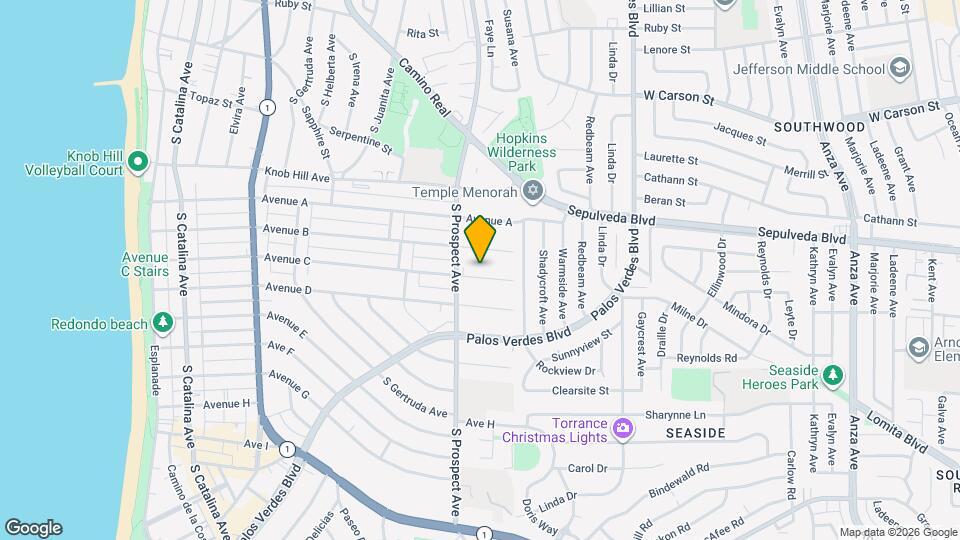 1027 Avenue C Mapa y Detalles de la Ubicación