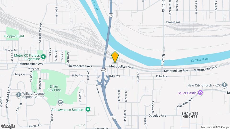 1708 Metropolitan Ave Map and Location Details