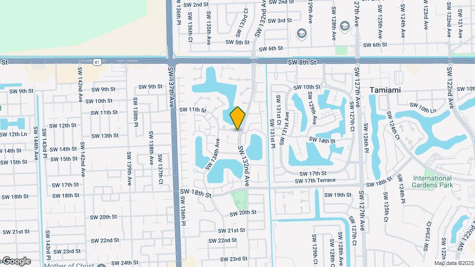 13200 SW 12th St Map and Location Details