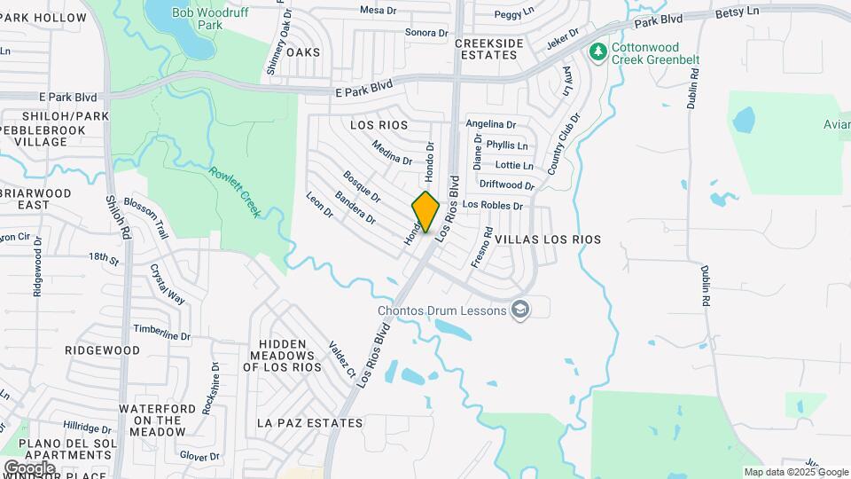 1905 Los Rios Blvd Map and Location Details