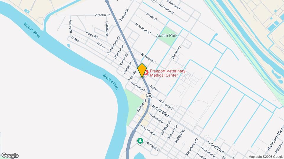 1312 N Avenue R Map and Location Details