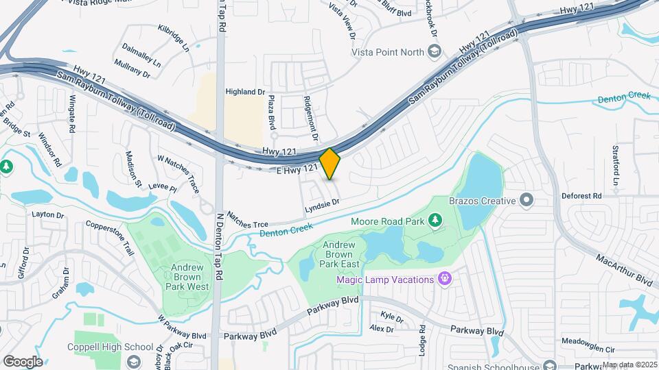 619 Park Highlands Dr Map and Location Details