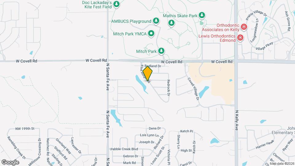 2425 Flint Ridge Rd Map and Location Details