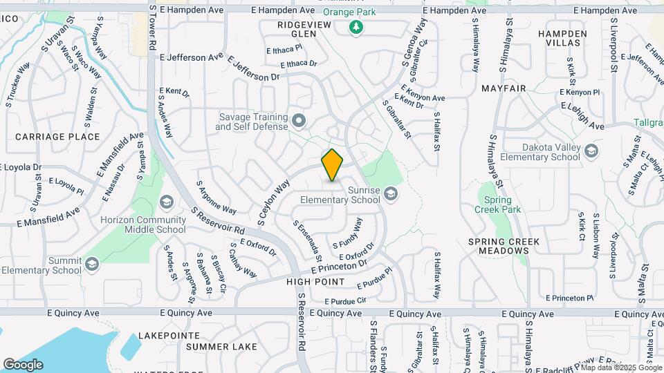 19495 E Nassau Dr Map and Location Details