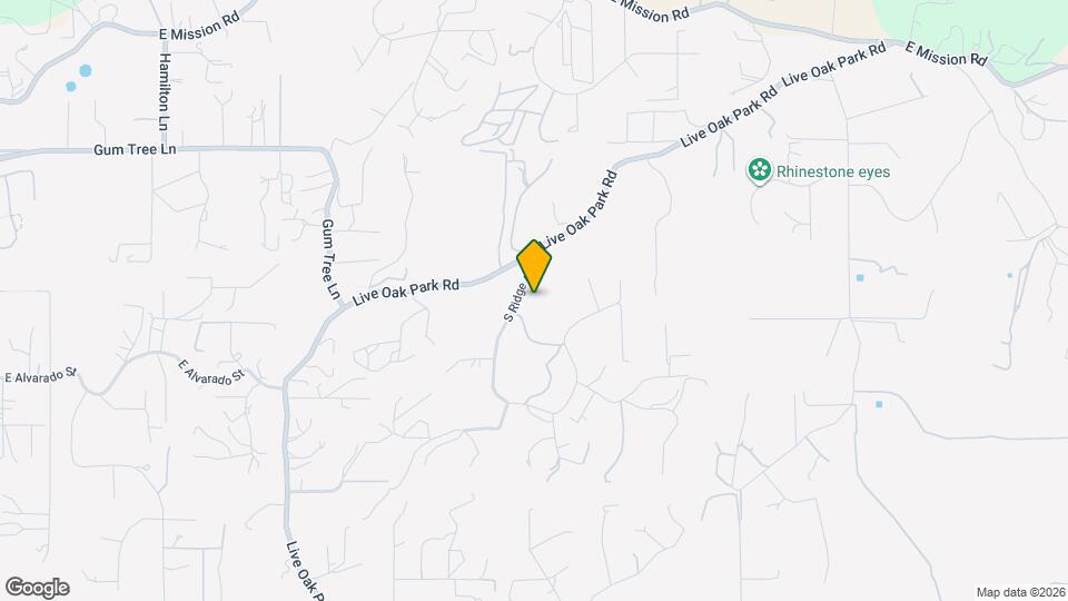 210 S Ridge Dr Map and Location Details